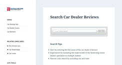 Desktop Screenshot of cardealerreviews.org